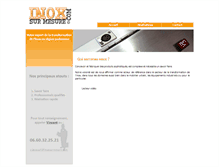 Tablet Screenshot of inoxsurmesure.com